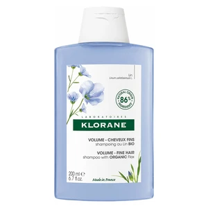 Klorane Šampon pro objem jemných vlasů Bio Len (Volume Shampoo) 200 ml