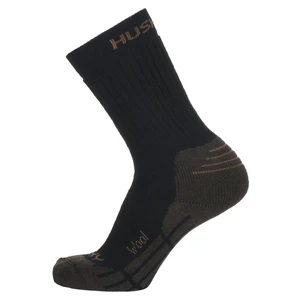 HUSKY All Wool brown socks