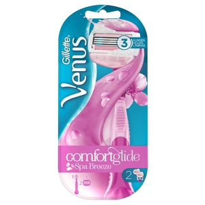 Gillette Holiaci strojček Venus Comfort Glide Spa Breeze + 2 hlavice