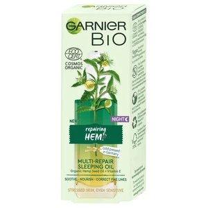 Garnier Bio Repairing Hemp noční regenerační sérum s konopným olejem 30 ml