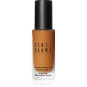 Bobbi Brown Skin Long-Wear Weightless Foundation dlouhotrvající make-up SPF 15 odstín Golden (W-074) 30 ml