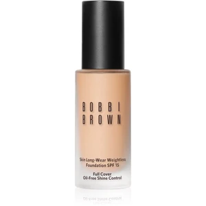 Bobbi Brown Skin Long-Wear Weightless Foundation dlhotrvajúci make-up SPF 15 odtieň Warm Porcelain (W-016) 30 ml