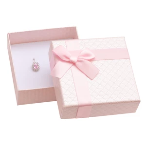JK Box Dárková krabička na šperky s mašlí AT-4/A5