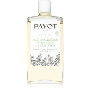 Payot Herbier Face and Eye Cleansing Oil čisticí olej pro oči, rty a pleť s olivovým olejem 95 ml
