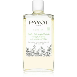 Payot Herbier Face and Eye Cleansing Oil čisticí olej pro oči, rty a pleť s olivovým olejem 95 ml