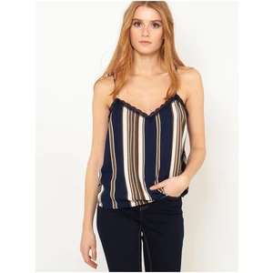 Dark Blue Striped Top CAMAIEU - Women