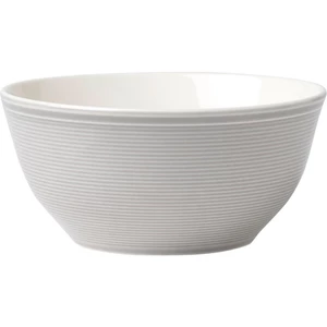 Bielo-sivá porcelánová miska Like by Villeroy & Boch Group, 0,75 l