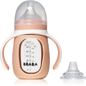 Beaba Learning bottle 3 in 1 learning bottle dětská láhev 3 v 1 Old pink 210 ml