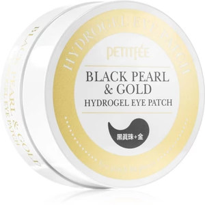 Petitfée Black Pearl & Gold hydrogélová maska na očné okolie 60 ks