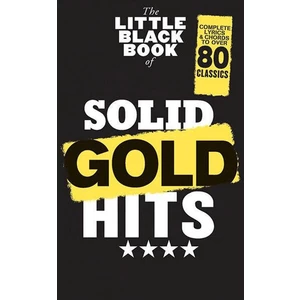 The Little Black Songbook The Little Black Book Of Solid Gold Hits Music Book