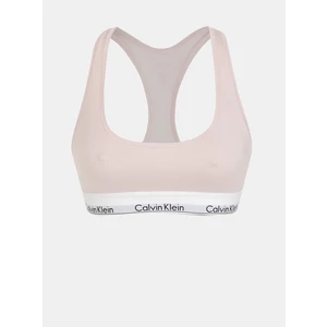 Světle růžová podprsenka Calvin Klein Underwear