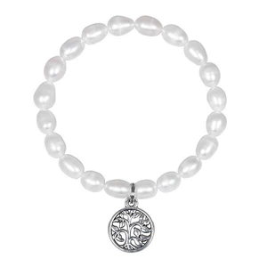 JwL Luxury Pearls Perlový náramok Strom života JL0549