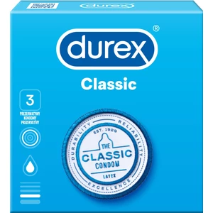 Durex Classic Kondomy 3ks