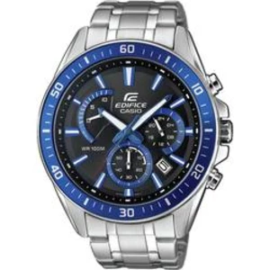 Náramkové hodinky Casio EFR-552D-1A2VUEF, (d x š x v) 53 x 47 x 12.3 mm, striebornomodrá