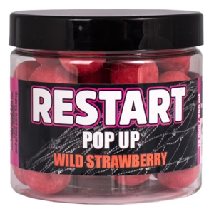 LK Baits Pop Up Boilies ReStart Wild Strawberry 18mm 200ml