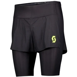 Scott Hybrid Shorts RC Run Kinetech Schwarz-Gelb L