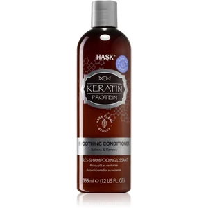 HASK Keratin Protein uhlazující kondicionér pro poškozené, chemicky ošetřené vlasy 355 ml