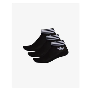 Set of three pairs of socks in black adidas Originals - unisex