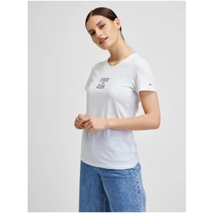 White Women's T-Shirt Tommy Jeans - Women