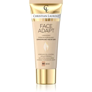 Christian Laurent Face Adapt hydratačný make-up s vyhladzujúcim účinkom odtieň 03 Beige 30 ml