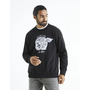 Celio Sweatshirt Beprice with print - Men