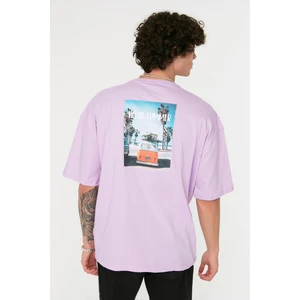 Trendyol T-Shirt - Purple - Regular fit