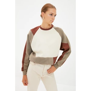Női melegítő felső Trendyol Color Block
