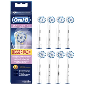 Oral B Sensitive UltraThin EB 60 náhradní hlavice pro zubní kartáček 8 ks