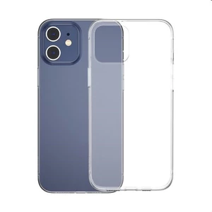 Silikonové pouzdro Baseus Simple Case pro Apple iPhone 12 Mini, transparentní