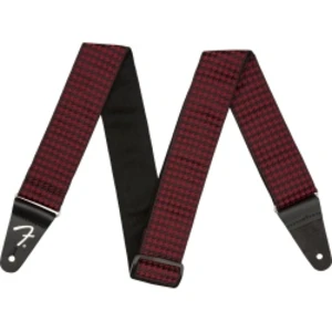 Fender Houndstooth Strap Red