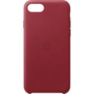 Apple iPhone SE Leather Case-(PRODUCT) RED