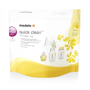 Medela Quick Clean vrecká na čistenie v mikrovlnej rúre 5ks
