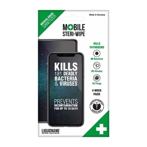 Dezinfekční ubrousky LiquidNano ™ Mobile sterol-WIPE s 10-denní ochranou, 4ks