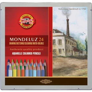 KOH-I-NOOR Crayon aquarelle Mondeluz 3724/24 Mélange