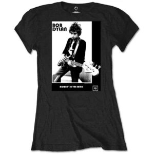 Bob Dylan T-shirt Blowing in the Wind XL Noir