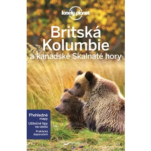Britská Kolumbie a kanadské Skalnaté hory [Mapa knižní]
