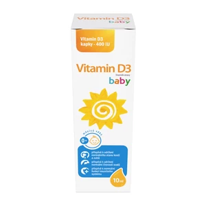 Vitamin D3 baby Vitamin D3 baby 400IU kapky 10 ml