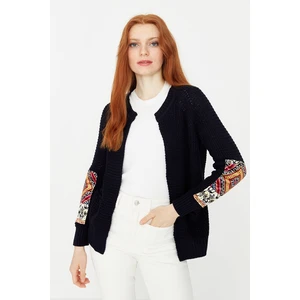 Trendyol Cardigan - Navy blue - Regular fit