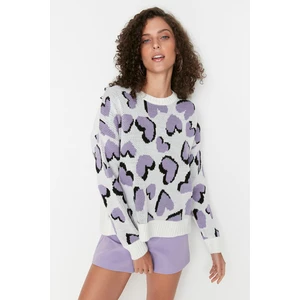 Trendyol Sweater - Ecru - Regular fit