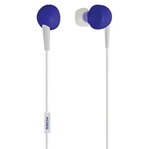 Slúchadlá Koss KEB/6iBL (doživotní záruka) modrá slúchadlá do uší od Koss • frekvenčný rozsah 16 Hz až 20 kHz • 3,5mm jack • impedancia 32 Ohmov • 1,2