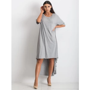 Gray oversize dress