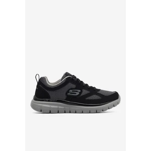 Tenisky Skechers BURNS AGOURA 52635 BKGY Přírodní kůže (useň)/-Přírodní kůže (useň)