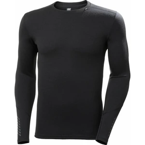 Helly Hansen Lifa Merino Midweight Crew Base Layer Black S Pánske termoprádlo