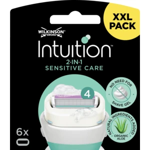 Wilkinson Sword Intuition Sensitive Care náhradní hlavice 6 ks