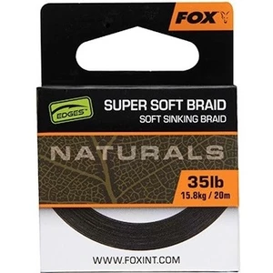 Fox náväzcová šnúrka naturals soft braided hooklength 20 m - 35 lb