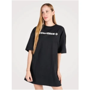 Black Women's Oversize T-Shirt Converse - Women