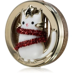 Bath & Body Works Christmas Cat držák na vůni do auta bez náplně závěsný 1 ks