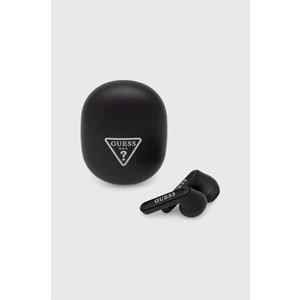 Guess True Wireless Triangle Logo Matt Black