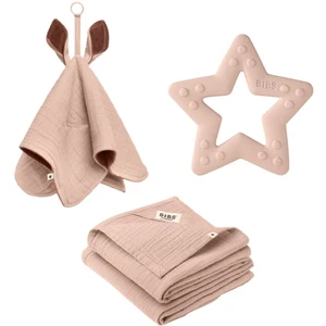 BIBS Baby Gift Set Medium dárková sada Blush 3+ months(pro miminka)