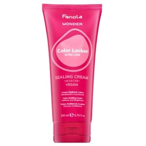 Fanola Wonder Color Locker Extra Care Sealing Cream vyhladzujúci krém na vlasy pre farbené vlasy 200 ml